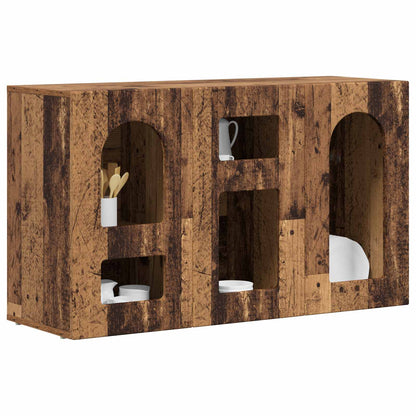 vidaXL Sideboard ELST Old Wood 100 x 35 x 59 cm Engineered Wood