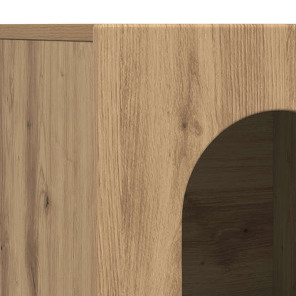 vidaXL Sideboard ELST Artisan Oak 100 x 35 x 59 cm Engineered Wood
