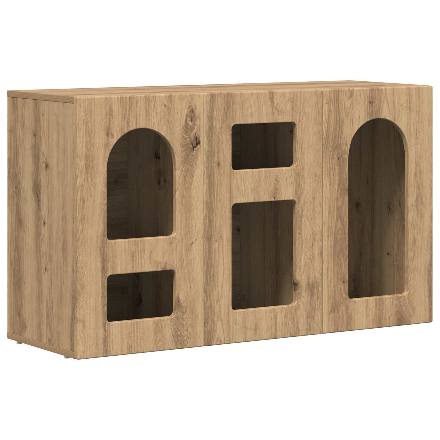 vidaXL Sideboard ELST Artisan Oak 100 x 35 x 59 cm Engineered Wood