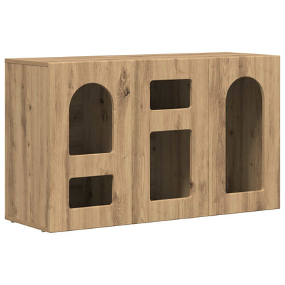 vidaXL Sideboard ELST Artisan Oak 100 x 35 x 59 cm Engineered Wood