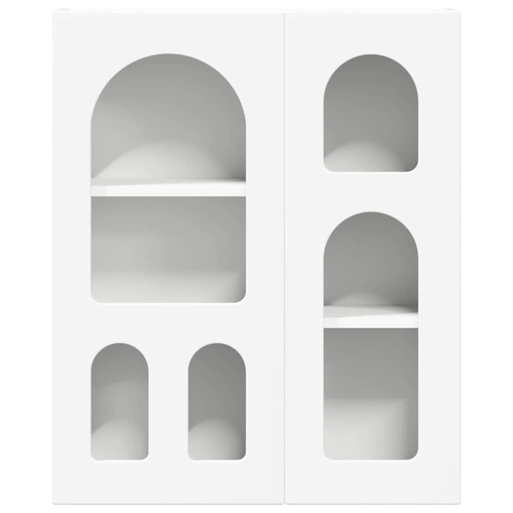 vidaXL Hanging Cabinet ELST White 59 x 20 x 71.5 cm Engineered Wood