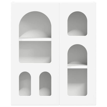 vidaXL Hanging Cabinet ELST White 59 x 20 x 71.5 cm Engineered Wood
