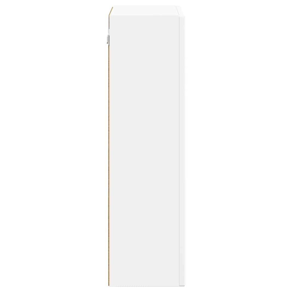 vidaXL Hanging Cabinet ELST White 59 x 20 x 71.5 cm Engineered Wood