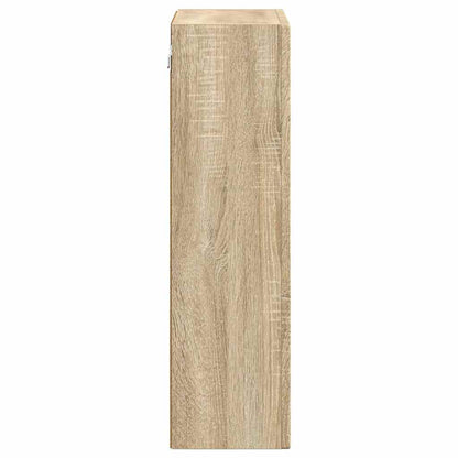 vidaXL Hanging Cabinet with Shelf ELST Sonoma Oak 59 x 20 x 71.5 cm