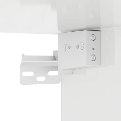 vidaXL Hanging Cabinet ELST High Gloss White 59 x 20 x 71.5 cm
