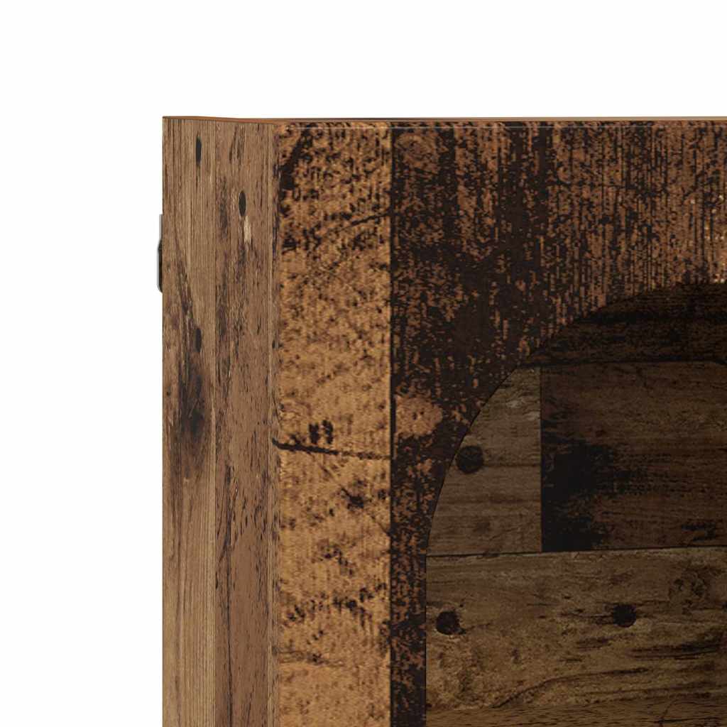 vidaXL Hanging Cabinet ELST Old Wood 59 x 20 x 71.5 cm Engineered Wood