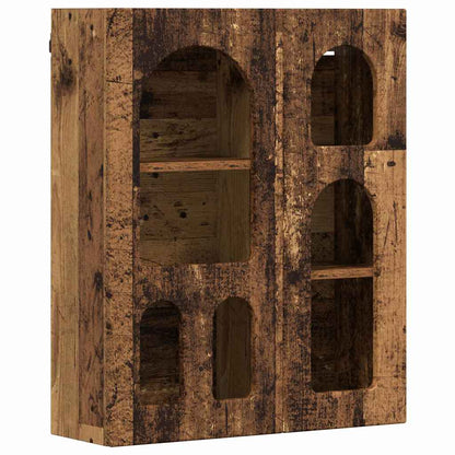 vidaXL Hanging Cabinet ELST Old Wood 59 x 20 x 71.5 cm Engineered Wood