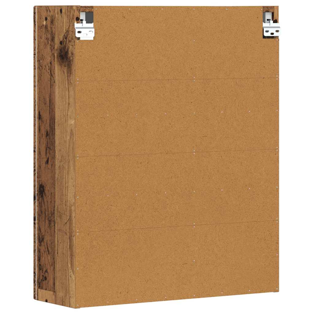 vidaXL Hanging Cabinet ELST Old Wood 59 x 20 x 71.5 cm Engineered Wood