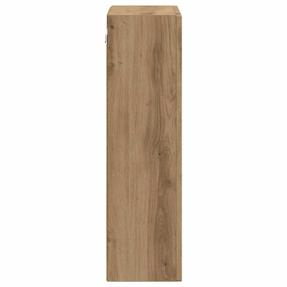 vidaXL Hanging Cabinet with Shelf ELST Artisan Oak 59 x 20 x 71.5 cm