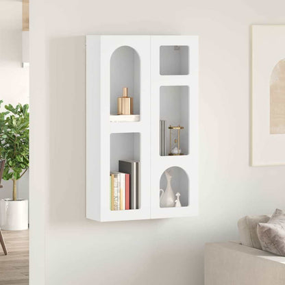 vidaXL Hanging Cabinet ELST White 59 x 20 x 100 cm Engineered Wood