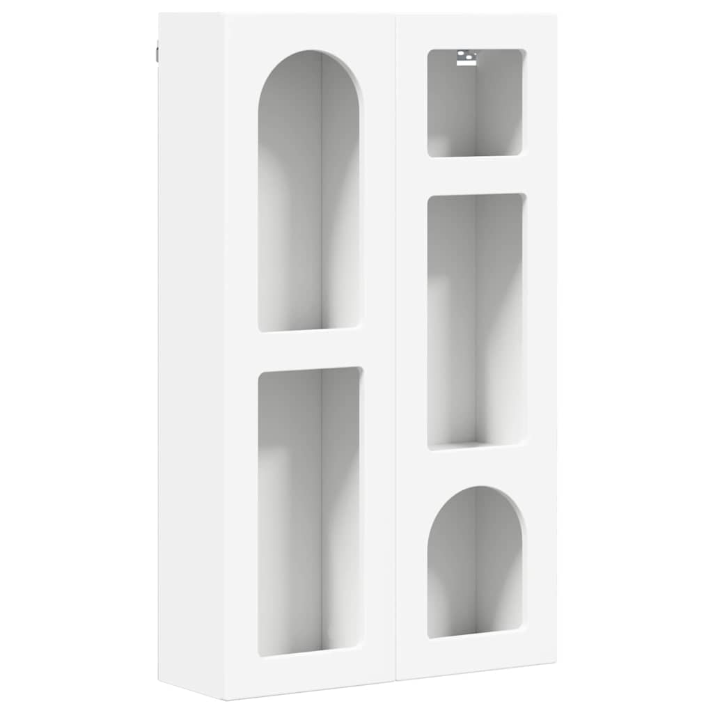 vidaXL Hanging Cabinet ELST White 59 x 20 x 100 cm Engineered Wood
