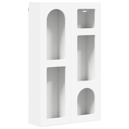 vidaXL Hanging Cabinet ELST White 59 x 20 x 100 cm Engineered Wood