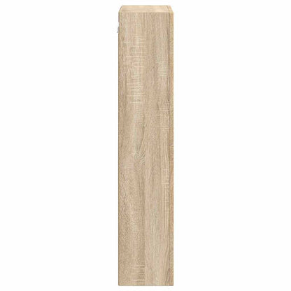 vidaXL Hanging Cabinet with Shelf ELST Sonoma Oak 59 x 20 x 100 cm