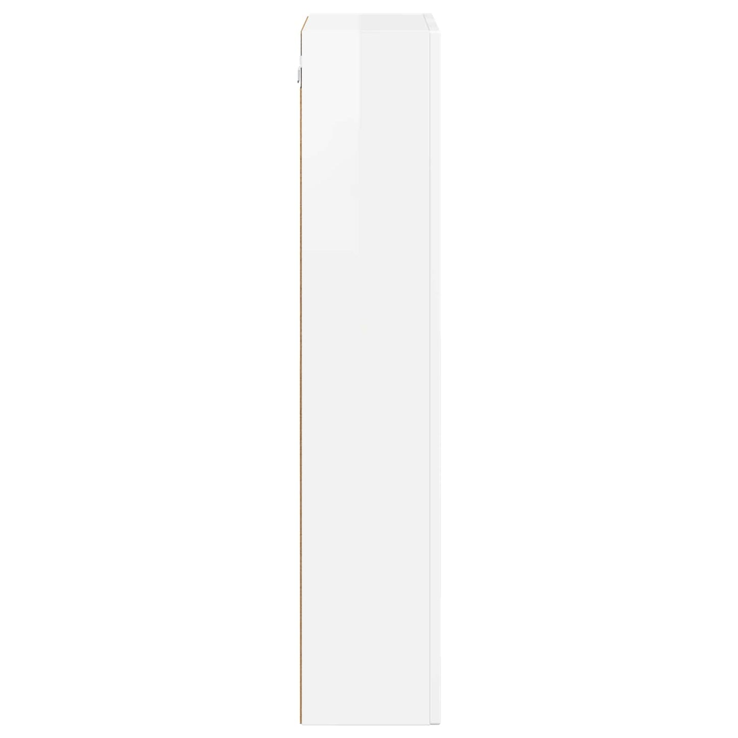 vidaXL Hanging Cabinet ELST High Gloss White 59 x 20 x 100 cm