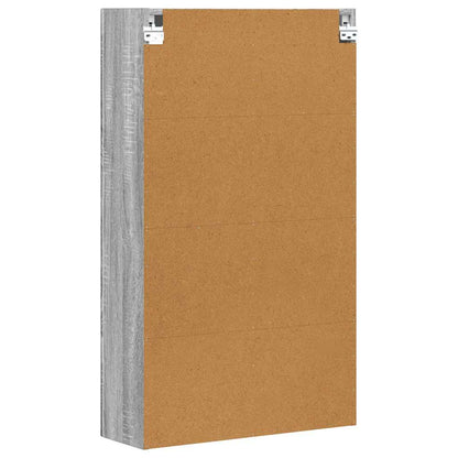 vidaXL Hanging Cabinet with Shelf ELST Grey Sonoma 59 x 20 x 100 cm