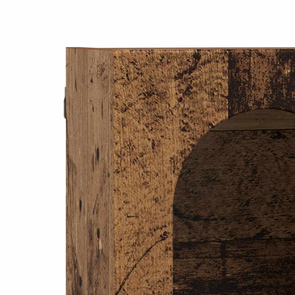 vidaXL Hanging Cabinet ELST Old Wood 59 x 20 x 100 cm Engineered Wood