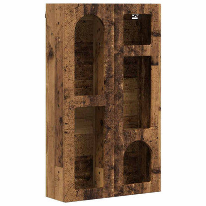 vidaXL Hanging Cabinet ELST Old Wood 59 x 20 x 100 cm Engineered Wood