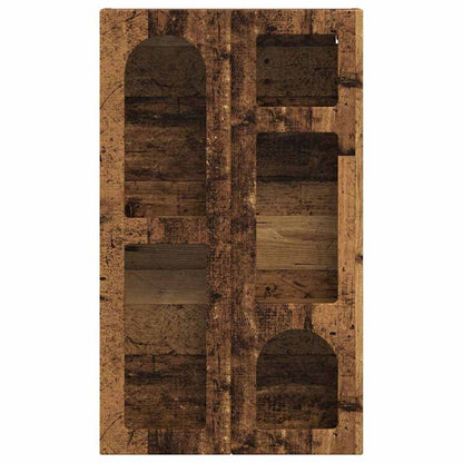 vidaXL Hanging Cabinet ELST Old Wood 59 x 20 x 100 cm Engineered Wood