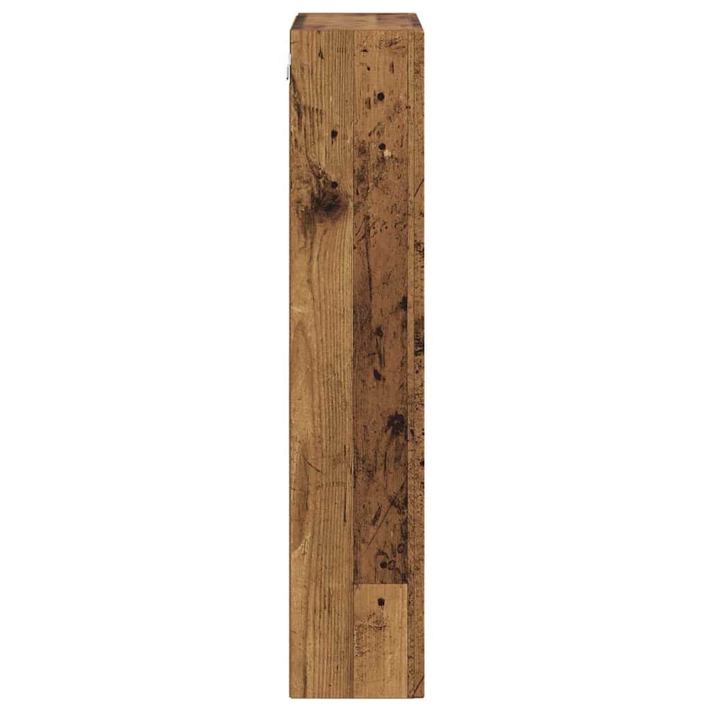 vidaXL Hanging Cabinet ELST Old Wood 59 x 20 x 100 cm Engineered Wood