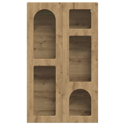 vidaXL Hanging Cabinet Artisan Oak 59 x 20 x 100 cm Engineered Wood