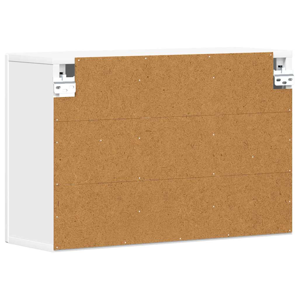 vidaXL Hanging Cabinet ELST White 60 x 20 x 40 cm Engineered Wood