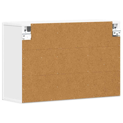vidaXL Hanging Cabinet ELST White 60 x 20 x 40 cm Engineered Wood