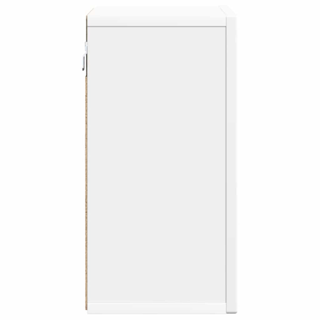 vidaXL Hanging Cabinet ELST White 60 x 20 x 40 cm Engineered Wood