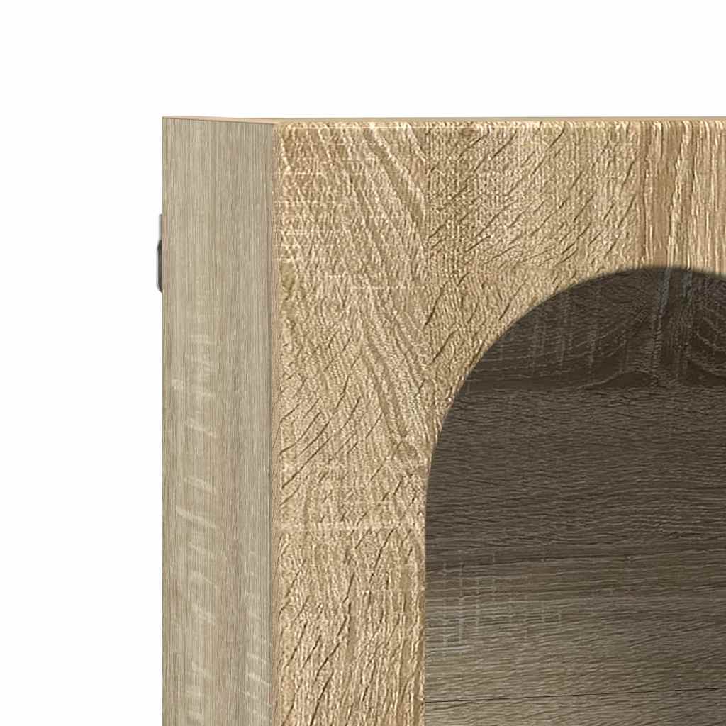 vidaXL Hanging Cabinet ELST Sonoma Oak 60 x 20 x 40 cm Engineered Wood