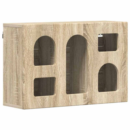 vidaXL Hanging Cabinet ELST Sonoma Oak 60 x 20 x 40 cm Engineered Wood