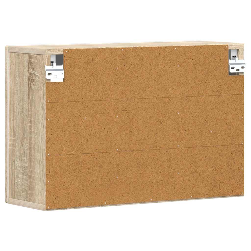 vidaXL Hanging Cabinet ELST Sonoma Oak 60 x 20 x 40 cm Engineered Wood