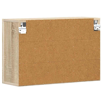 vidaXL Hanging Cabinet ELST Sonoma Oak 60 x 20 x 40 cm Engineered Wood