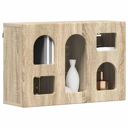 vidaXL Hanging Cabinet ELST Sonoma Oak 60 x 20 x 40 cm Engineered Wood