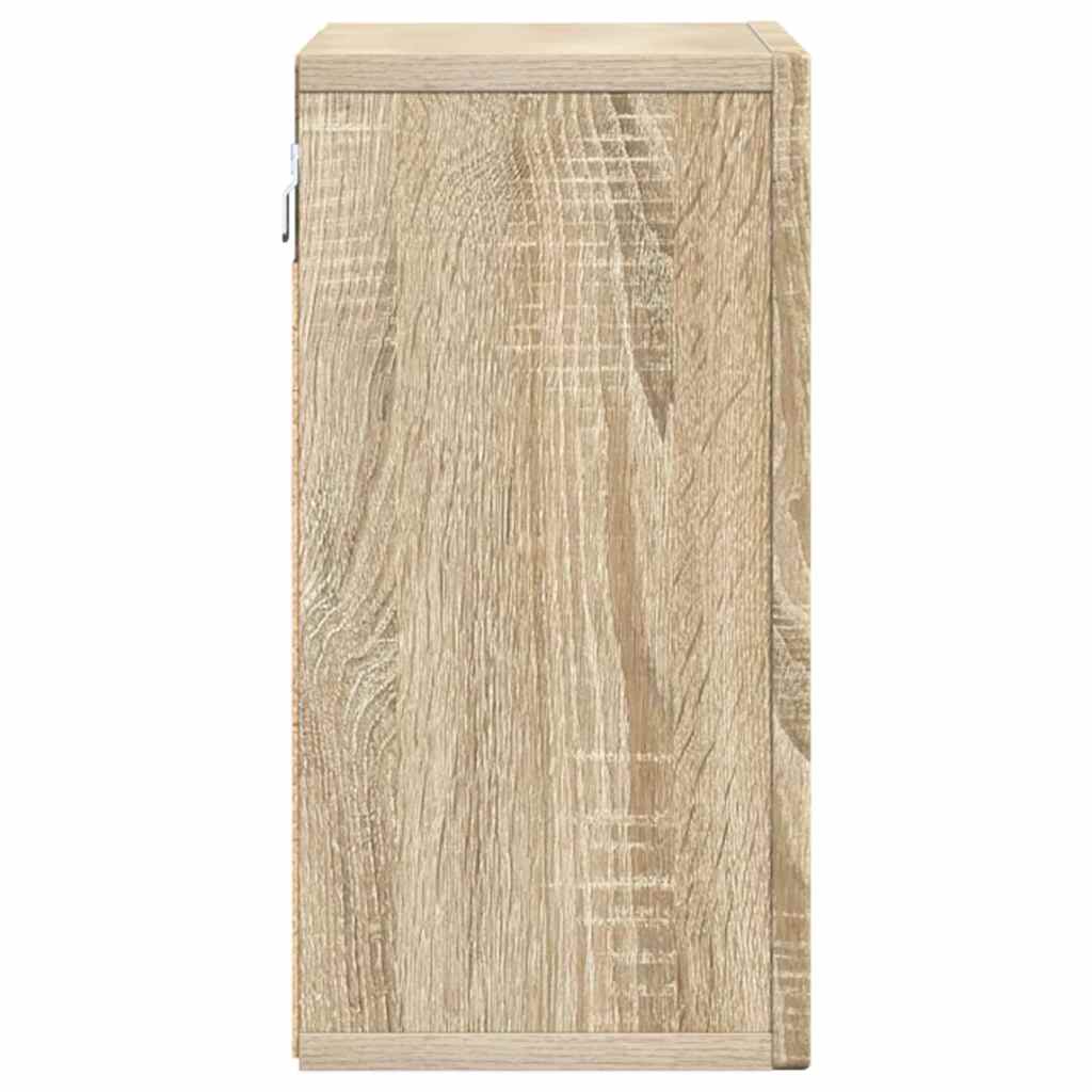 vidaXL Hanging Cabinet ELST Sonoma Oak 60 x 20 x 40 cm Engineered Wood