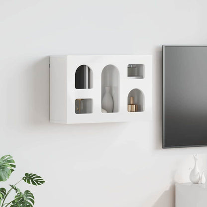 vidaXL Hanging Cabinet ELST High Gloss White 60 x 20 x 40 cm
