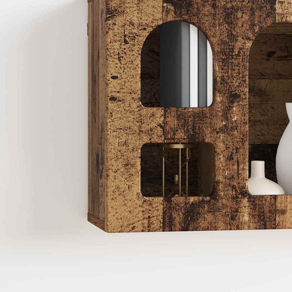 vidaXL Hanging Cabinet ELST Old Wood 60 x 20 x 40 cm Engineered Wood