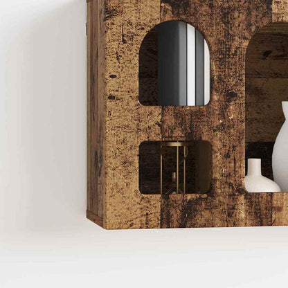 vidaXL Hanging Cabinet ELST Old Wood 60 x 20 x 40 cm Engineered Wood