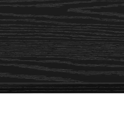 vidaXL Wall-Mounted Desk Black Oak 60 x 45 x 30 cm Engineered Wood