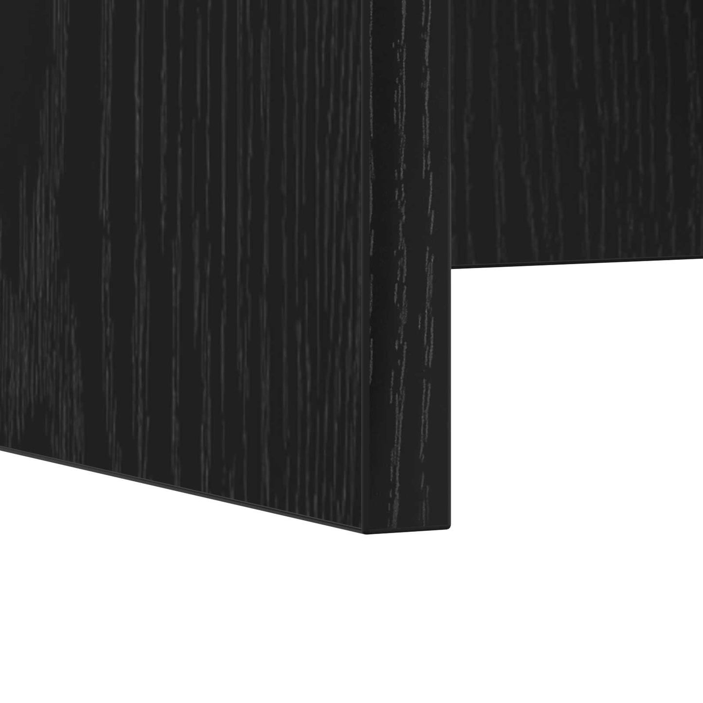 vidaXL Wall-Mounted Desk Black Oak 60 x 45 x 30 cm Engineered Wood