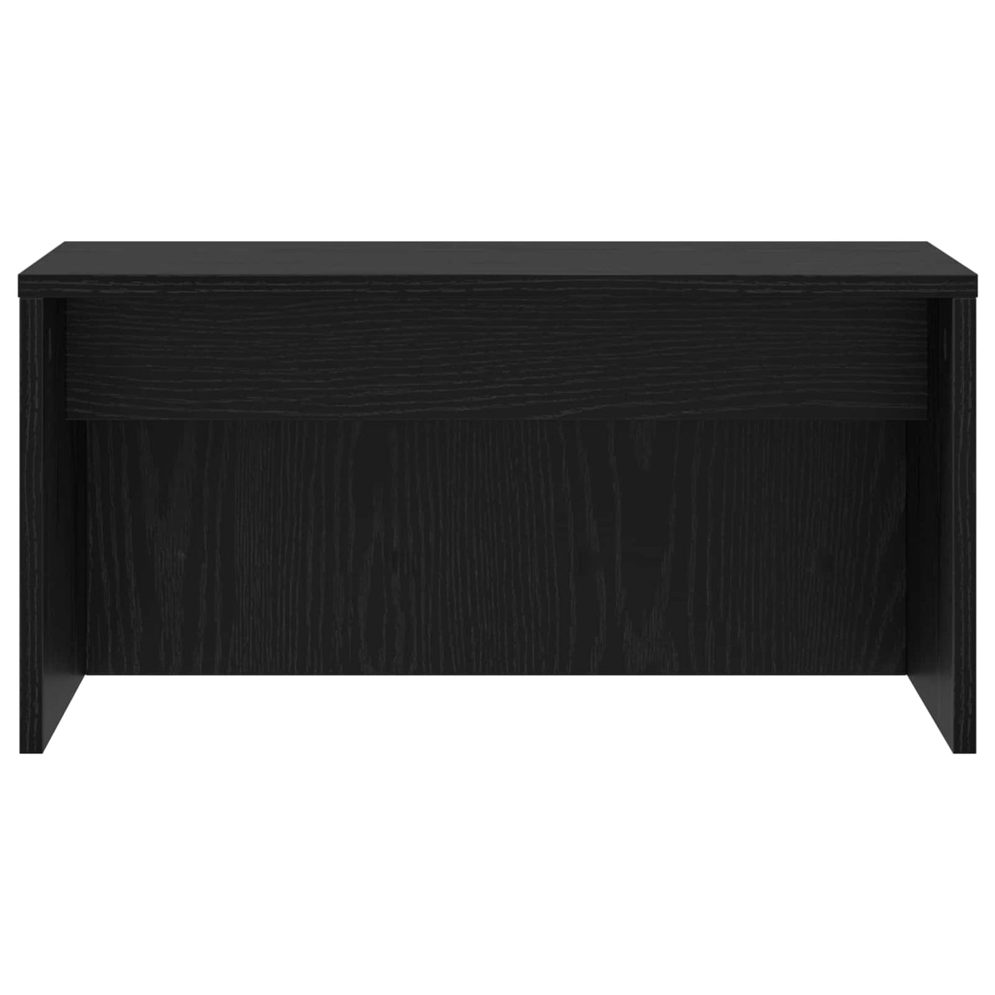 vidaXL Wall-Mounted Desk Black Oak 60 x 45 x 30 cm Engineered Wood