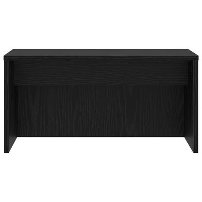 vidaXL Wall-Mounted Desk Black Oak 60 x 45 x 30 cm Engineered Wood