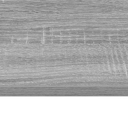 vidaXL Wall-Mounted Desk Grey Sonoma 60 x 45 x 30 cm Engineered Wood