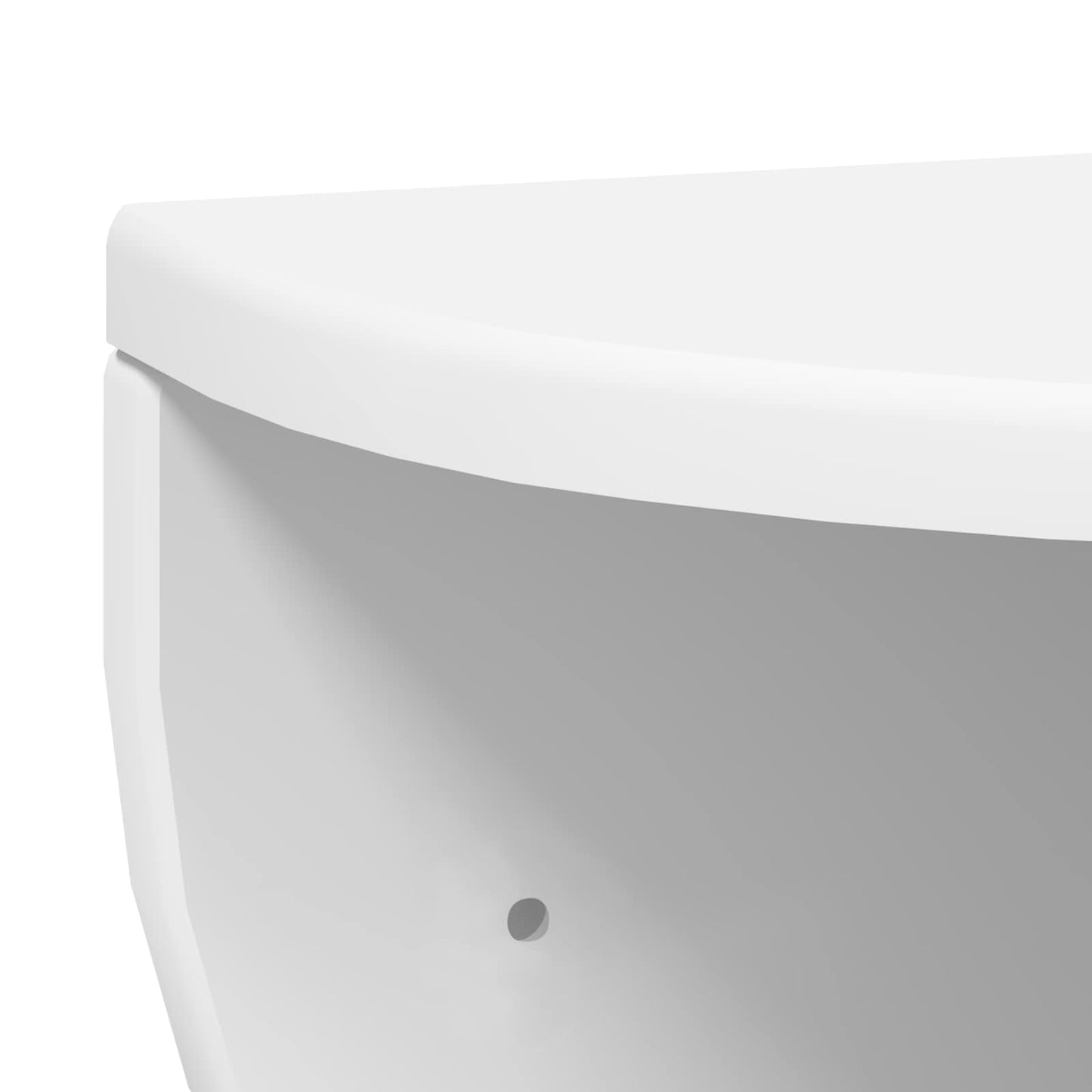 vidaXL Wall Shelf 2 pcs White 38 x 19 x 19 cm Engineered Wood