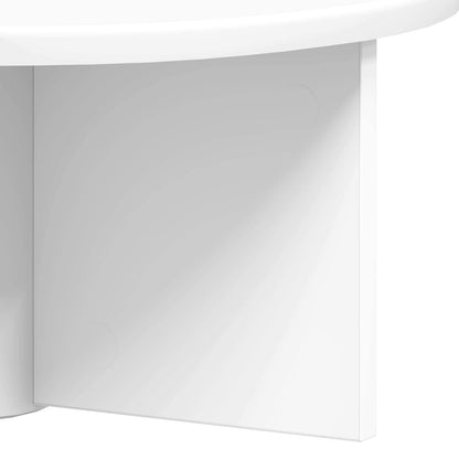 vidaXL Wall Shelf 2 pcs White 38 x 19 x 19 cm Engineered Wood