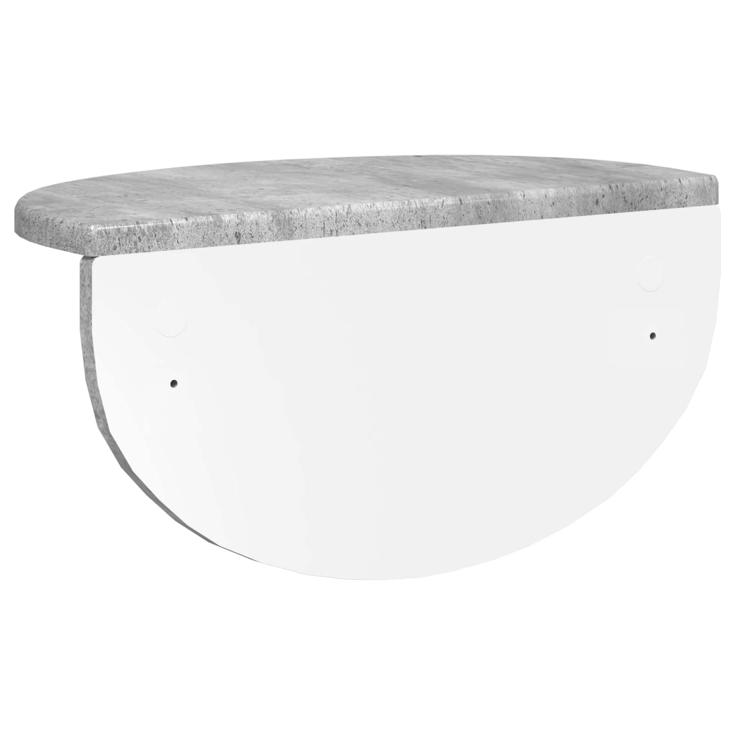 vidaXL Wall Shelf Concrete Grey 38 x 19 x 19 cm Engineered Wood