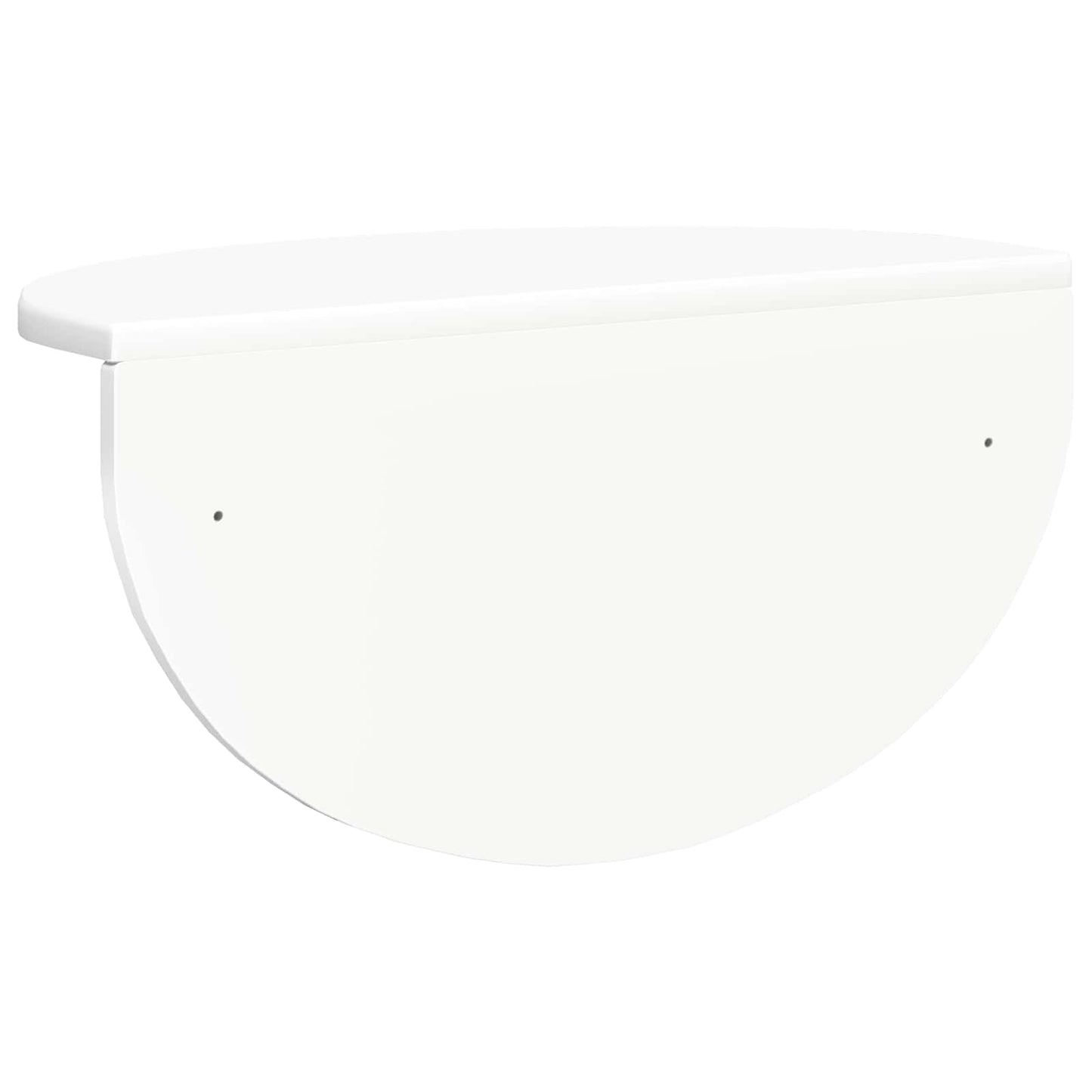 vidaXL Wall Shelf Wall-mounted White 48 x 24 x 24 cm Engineered Wood