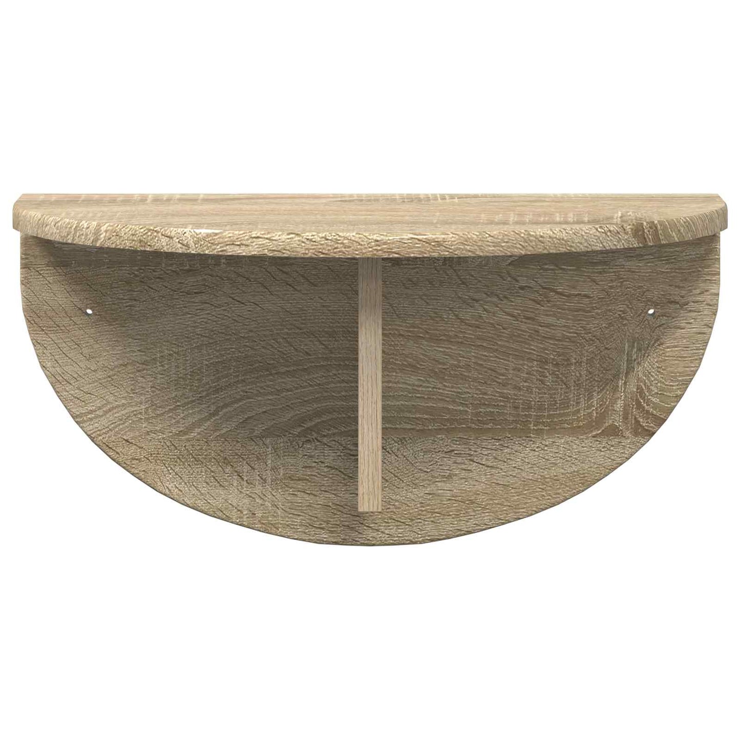 vidaXL Wall Shelf Sonoma Oak 48 x 24 x 24 cm Engineered Wood