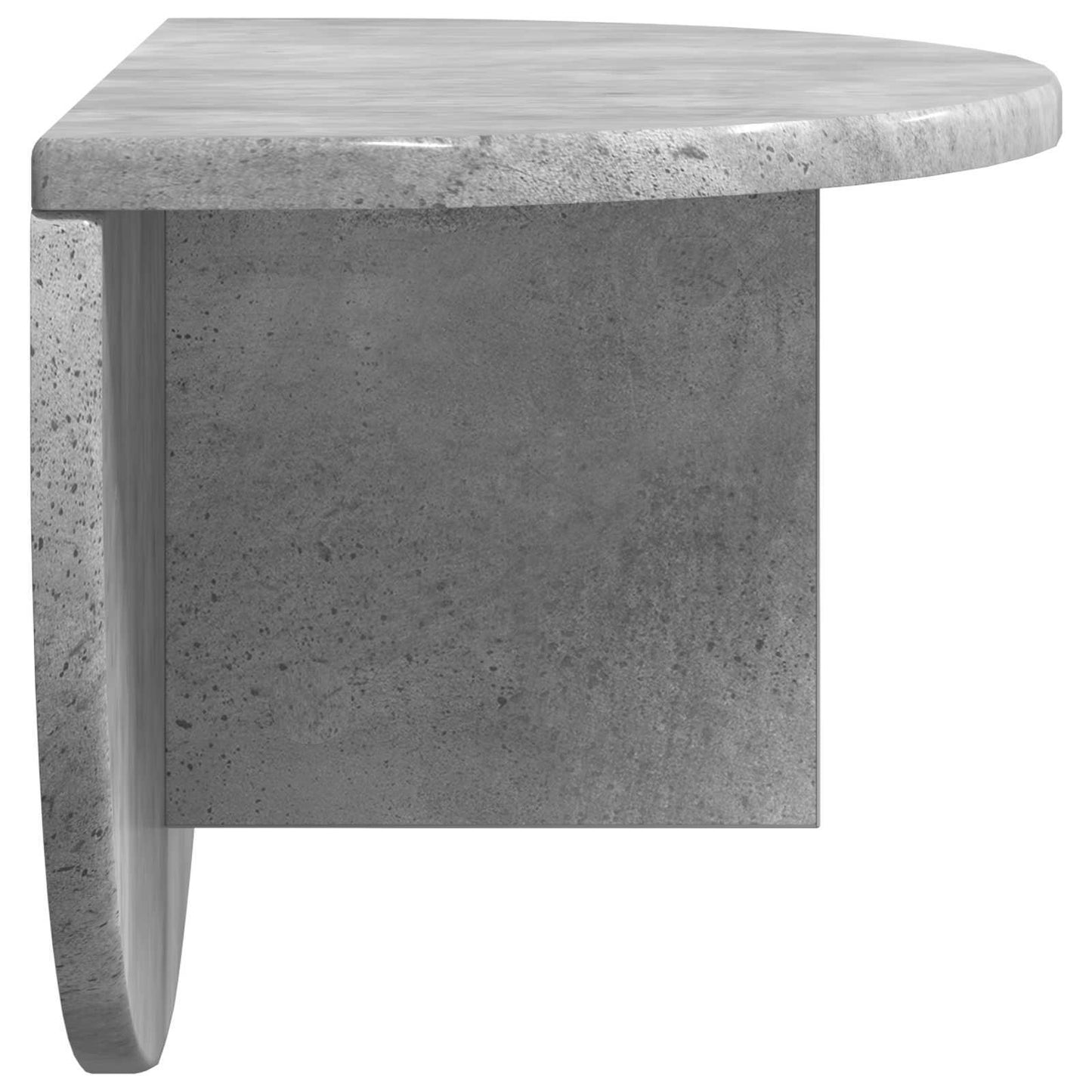 vidaXL Wall Shelf Concrete Grey 48 x 24 x 24 cm Engineered Wood