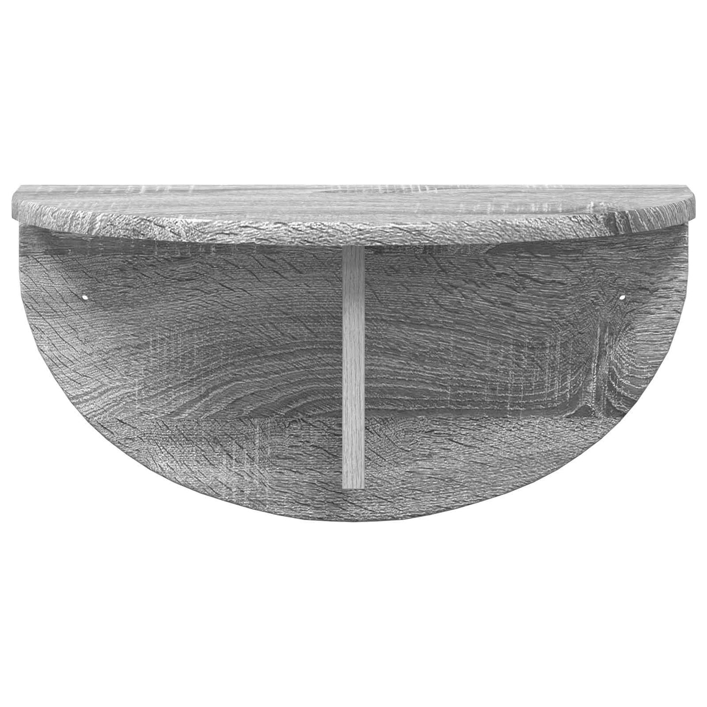 vidaXL Wall Shelf Grey Sonoma 48 x 24 x 24 cm Engineered Wood