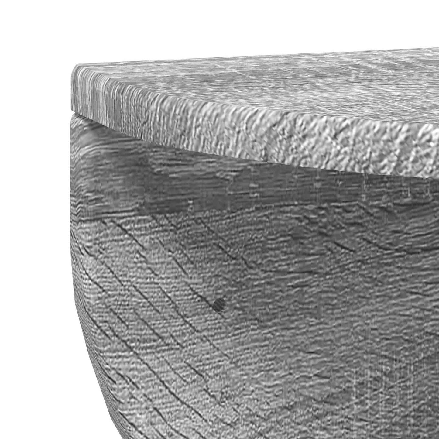 vidaXL Wall Shelf 2 pcs Grey Sonoma 48 x 24 x 24 cm Engineered Wood