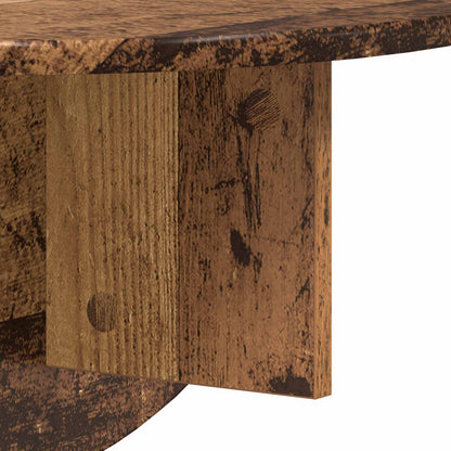 vidaXL Wall Shelf 2 pcs Old Wood 48 x 24 x 24 cm Engineered Wood
